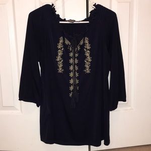 Flowy 3/4 sleeve top